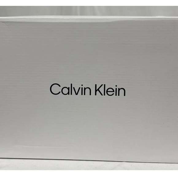 Calvin Klein Men's Ansly 2 Leather Slip-on Sneakers Size11.5 black .R14 - Picture 8 of 11